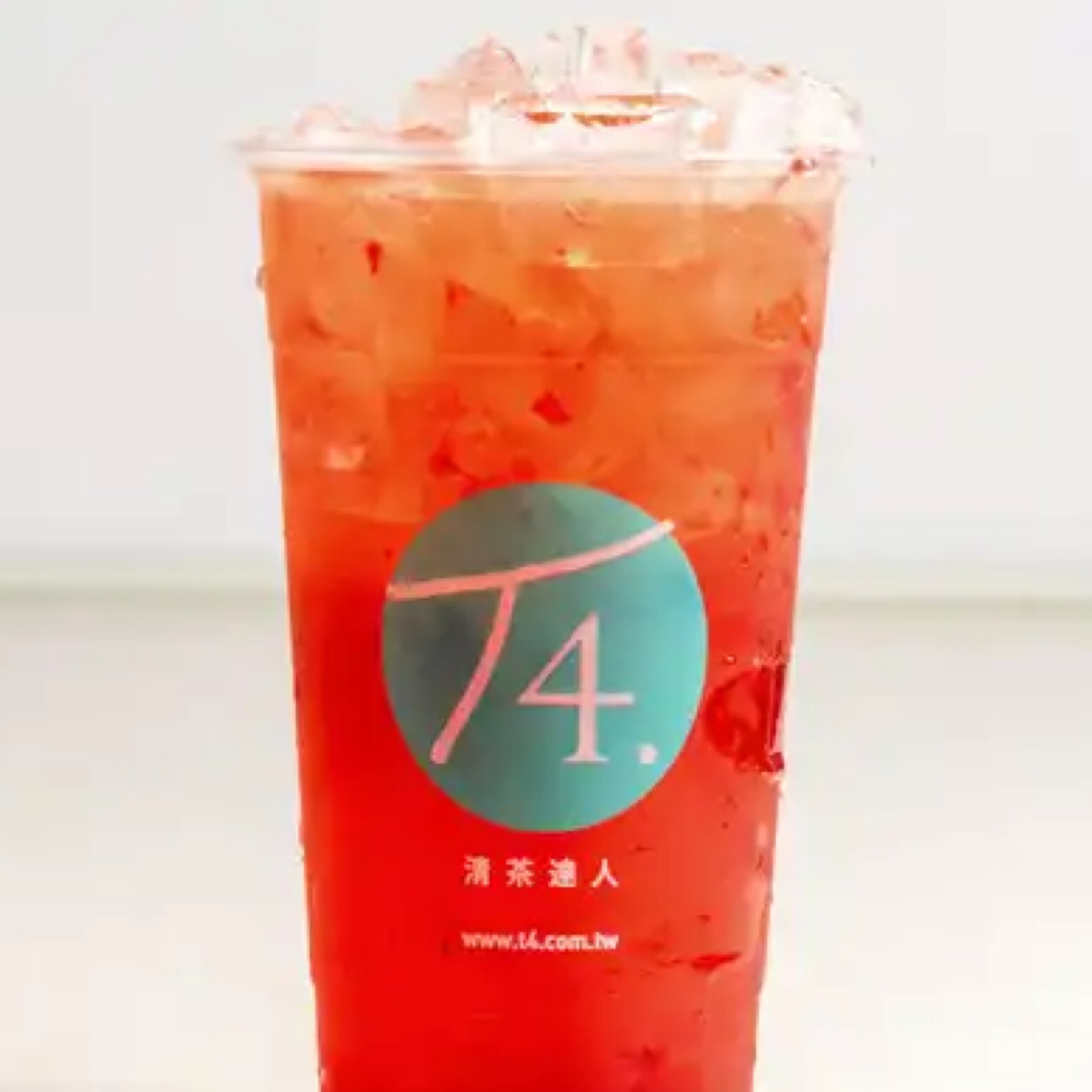 Strawberry Green Tea | T4 Morgan Hill Boba Store